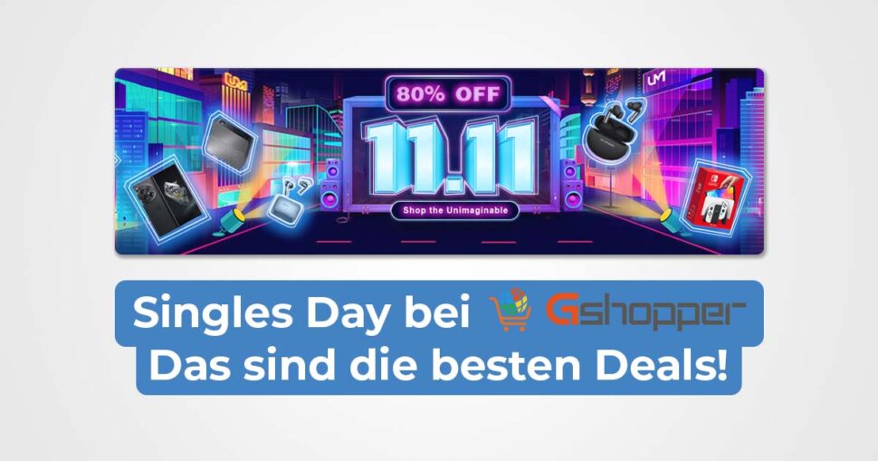 Gshopper Singles Day November 2024 Beitragsbild