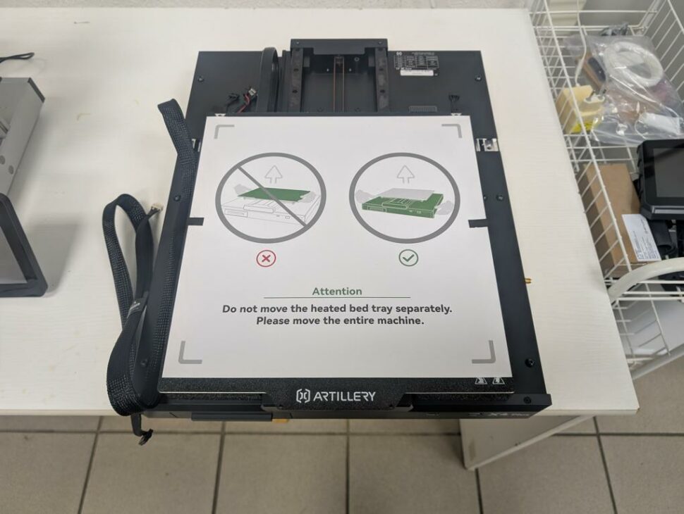 Lieferumfang Artillery Sidewinder 4 Plus