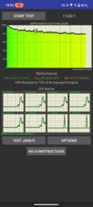 Asus ROG Phone 9 Pro CPU Throttle Test