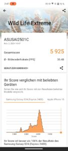 Asus ROG Phone 9 3DMark WL ext