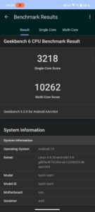 Asus ROG Phone 9 Geekbench6 Fan