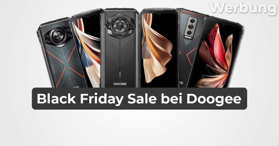 Doogee Black Friday Sale Banner November 2024