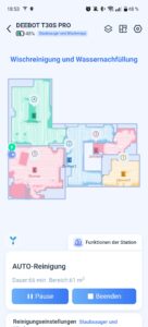 Ecovacs Deebot T30S Pro Navigation App 1