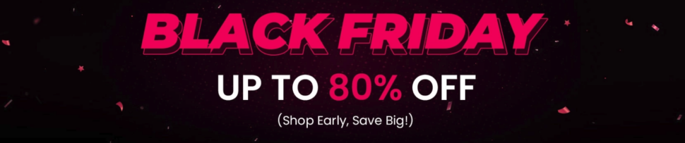 Geekmaxi Black Friday Sale