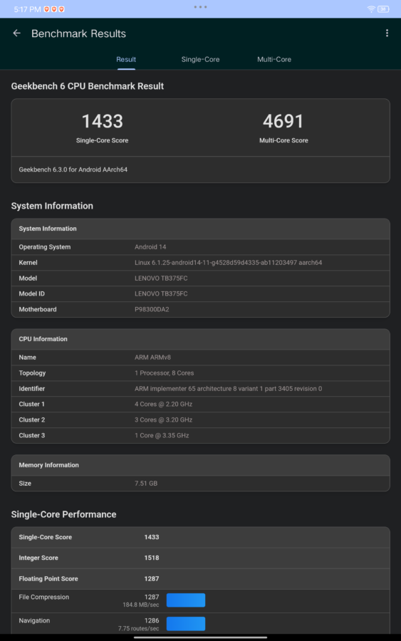 Lenovo Xiaoxin Pad Pro 2025 System und Leistung 16