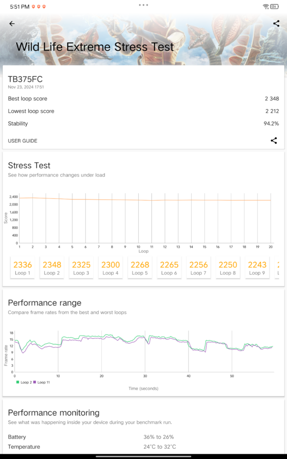 Lenovo Xiaoxin Pad Pro 2025 System und Leistung 3