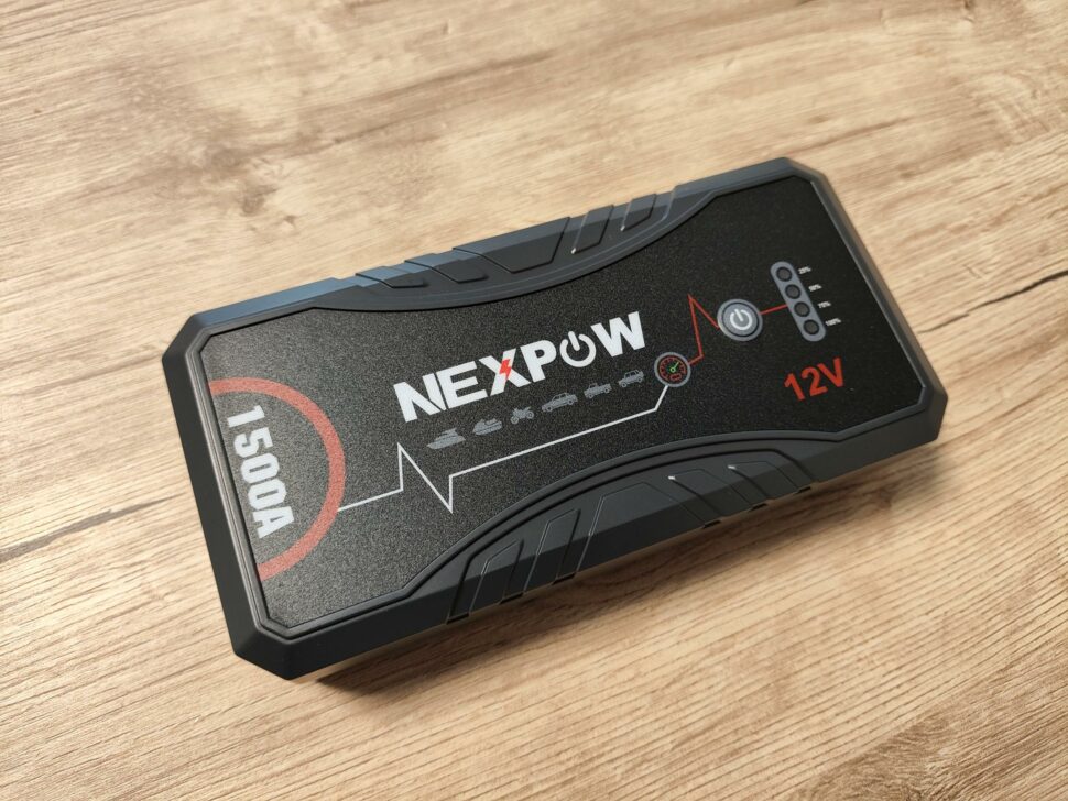 Nexpow Q10S Starthilfe Powerbank Design und Verarbeitung 2