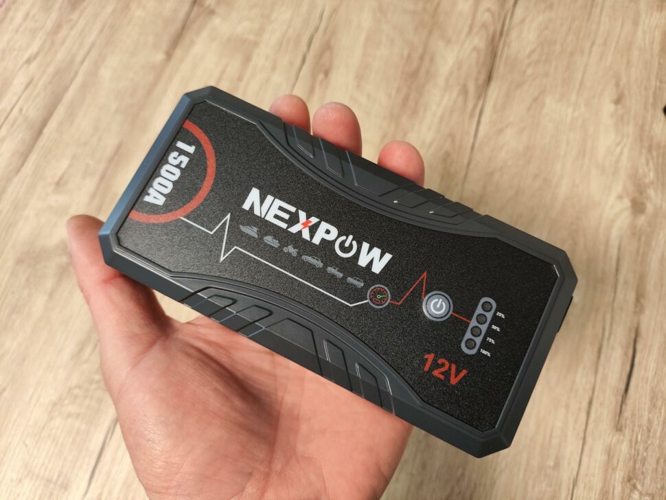 Nexpow Q10S Starthilfe Powerbank Design und Verarbeitung 4