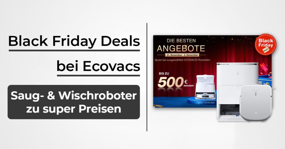 Ecovacs Black Friday 2 Banner gross November 2024