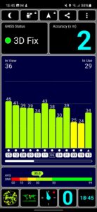 Test Samsung Galaxy A165G GPS 2