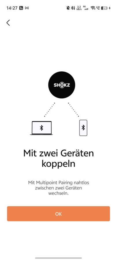 Shokz OpenRun Pro 2 App und Steuerung 4 1