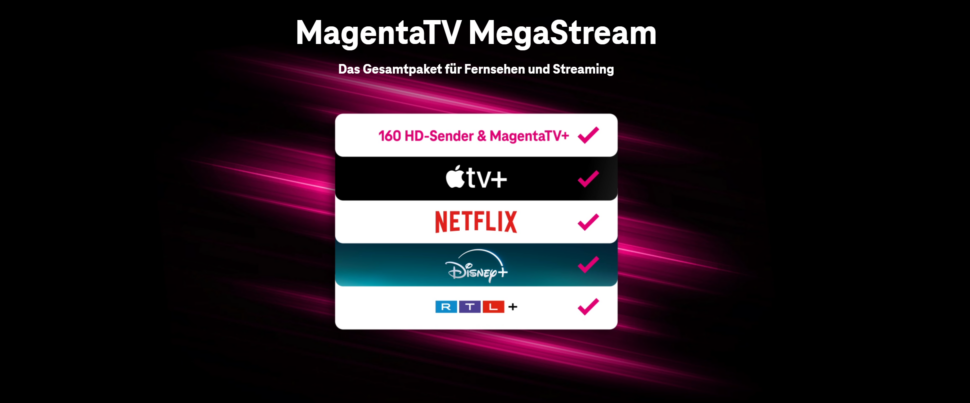 neues MagentaTV Megastream Angebot