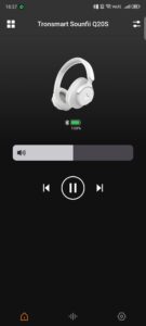 Test Tronsmart Sounfii Q20S App 3