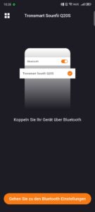 Test Tronsmart Sounfii Q20S App 6