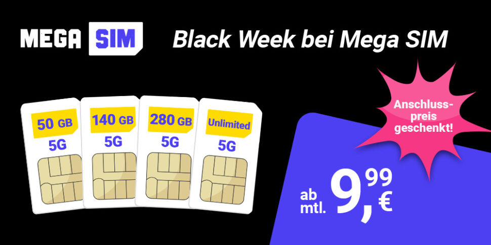 Mega SIM Blackweek 1