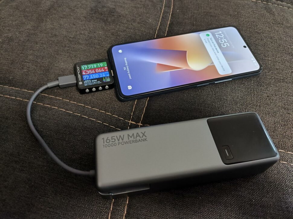 Xiaomi 10000mAh Powerbank Ladung 1