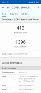 Test Xiaomi Redmi 14C Bench 2