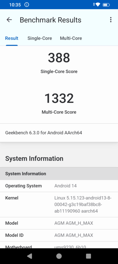 AGM H Max Leistung und Benchmark 8