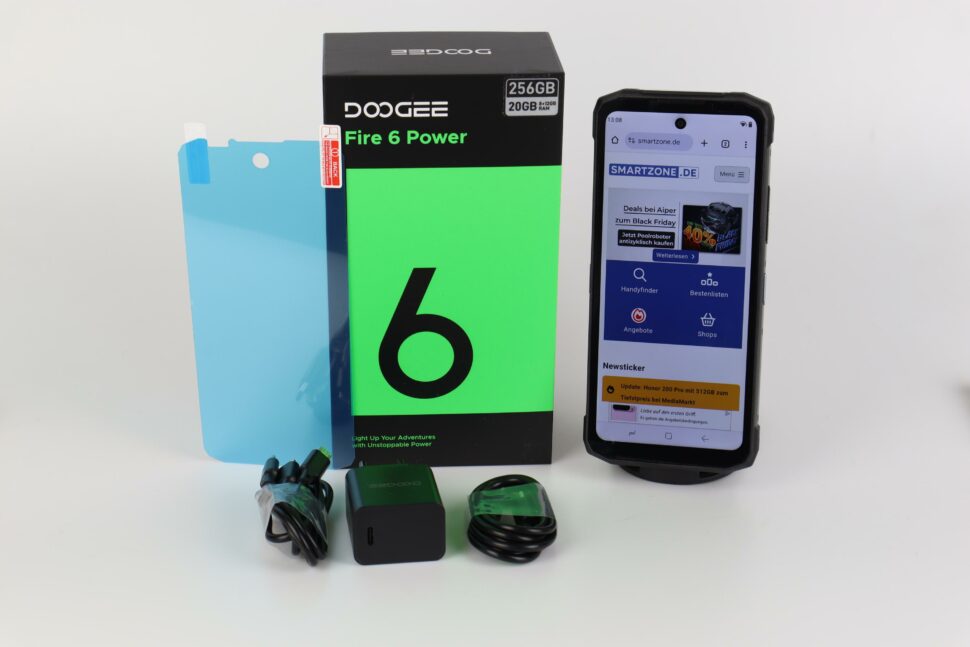 Doogee Fire 6 Power Lieferumfang