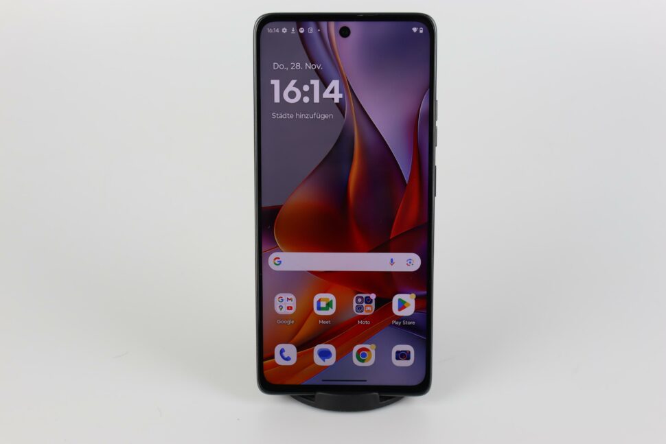 Motorola Moto G75 Display Test Raender 1