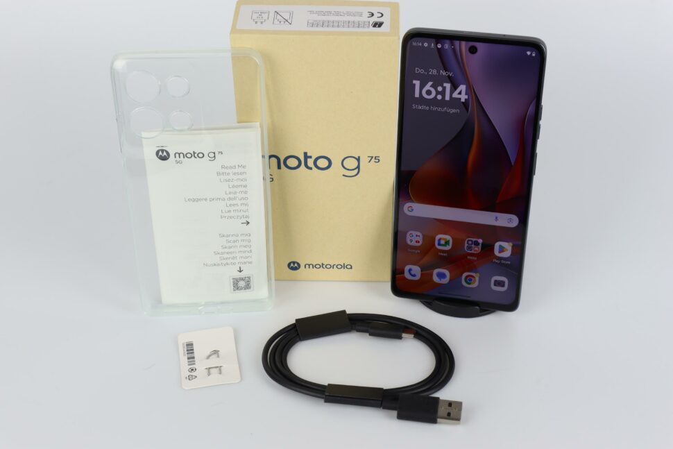 Motorola Moto G75 Lieferumfang