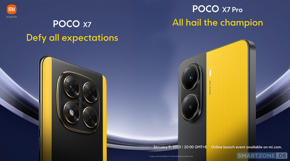 Poco X7 und Poco X7 Pro von Xiaomi