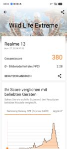 Test Realme 135G 3DMARK 1