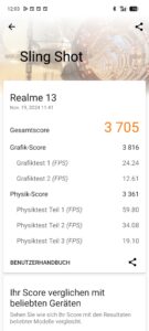 Test Realme 135G 3DMARK 3