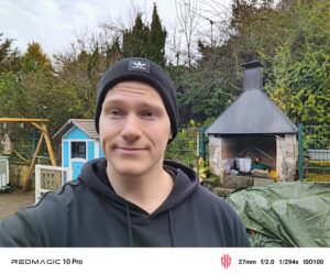 losseless RedMagic 10 Pro Test Selfie