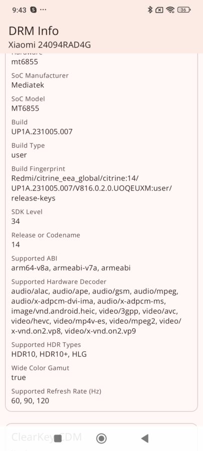 Redmi note 14 5G System Test 4