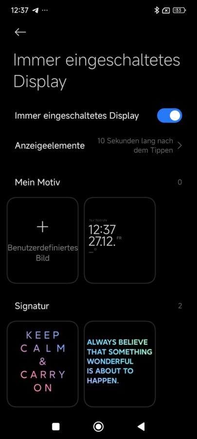 Redmi note 14 pro 5g display settings 4