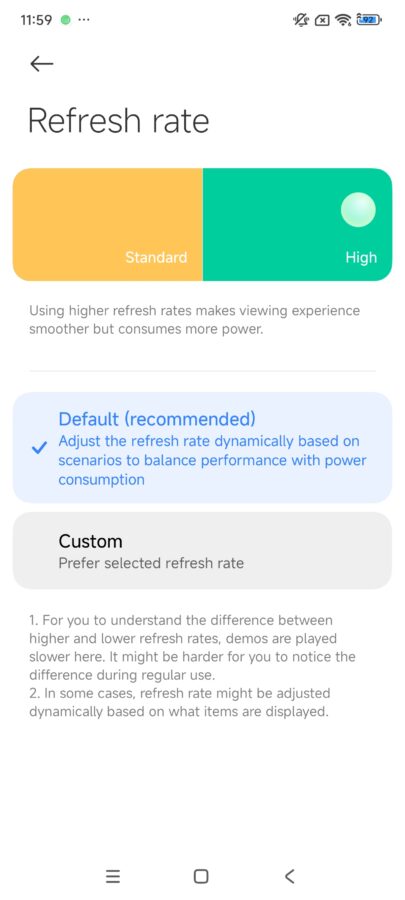 Redmi Note 14 Pro Plus Display Settings 3