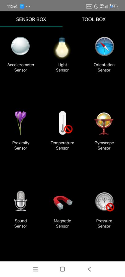 Redmi Note 14 Pro sensors