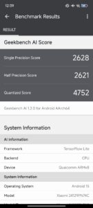 Xiaomi 15 Test Screenshot Geekbench 1