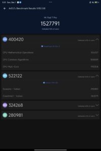 Xiaomi Pad 7 Pro Test Screenshot AnTuTu