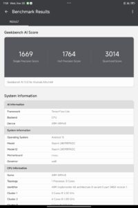 Xiaomi Pad 7 Pro Test Screenshot Geekbench 2