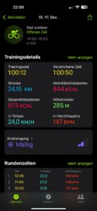 Xiaomi Smart Band 9 Pro Test Fahrrad iPhone