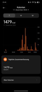 Xiaomi Smart Band 9 Pro Test Screenshot Gesundheit 1