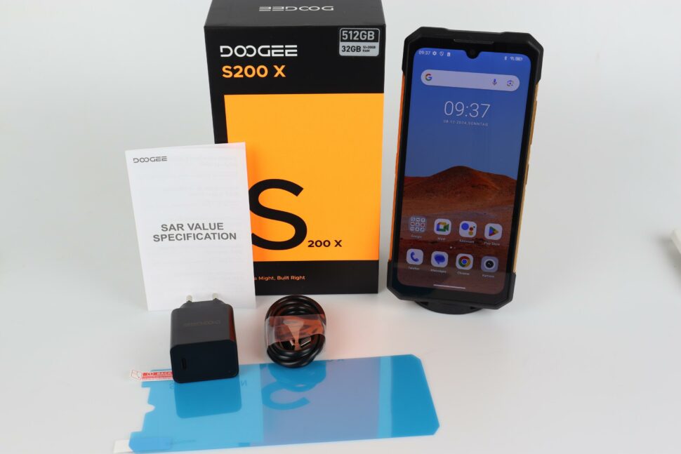 Doogee S200 X Lieferumfang