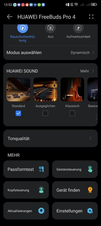 Huawei FreeBuds Pro 4 Test App 4