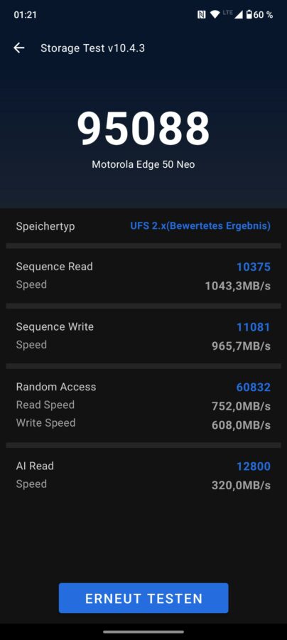 Test Motorola Edge 50 Neo Benchmark 3