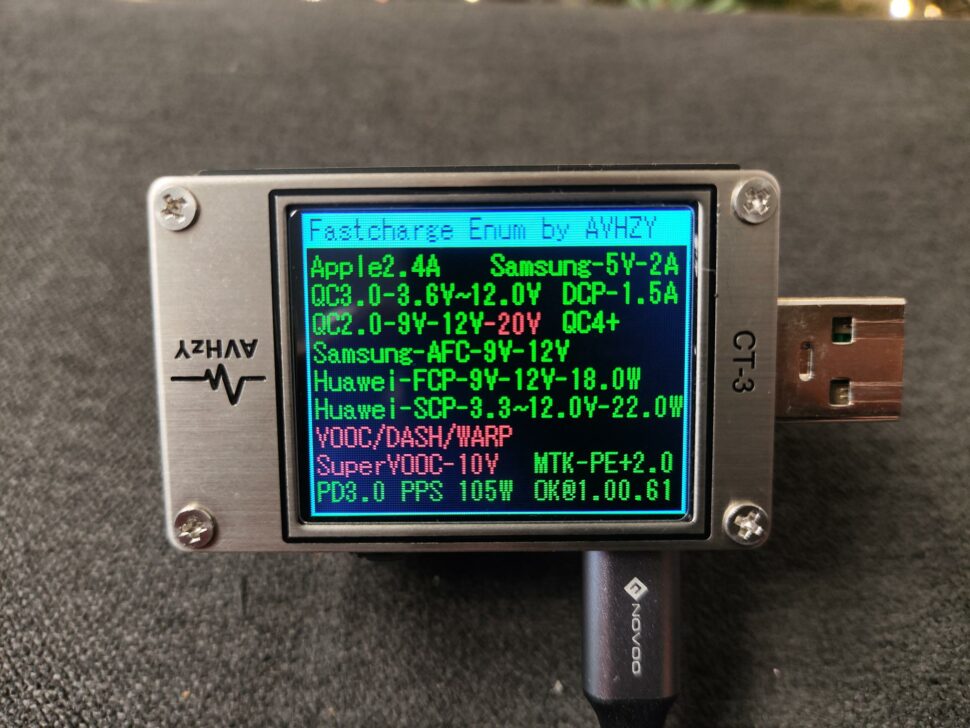 Novoo RG100 USB C2 Tester 1