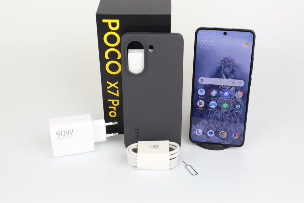 Poco X7 Pro Lieferumfang