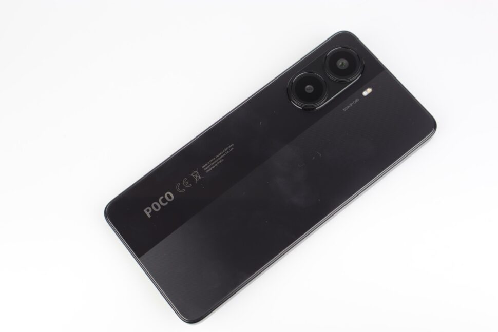 Poco X7 Pro Rueckseite Beschriftung 1