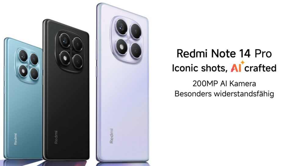 Redmi Note 14 Pro 4G vorgestellt Head