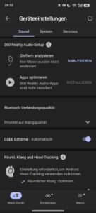 Sony WH 1000XM5 Test Screenshot Sound Connect App Sound