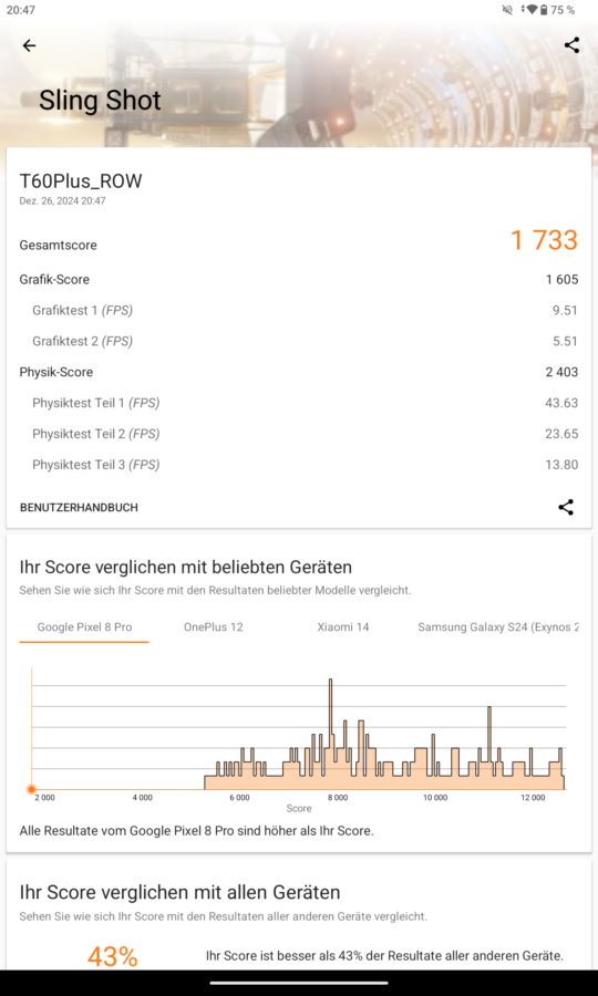 Teclast T60 Plus Test Benchmark 7