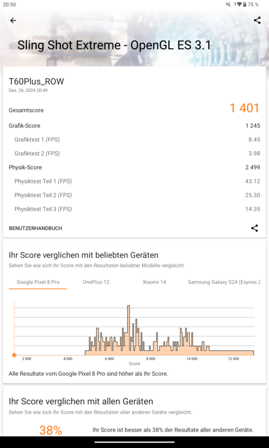 Teclast T60 Plus Test Benchmark 8