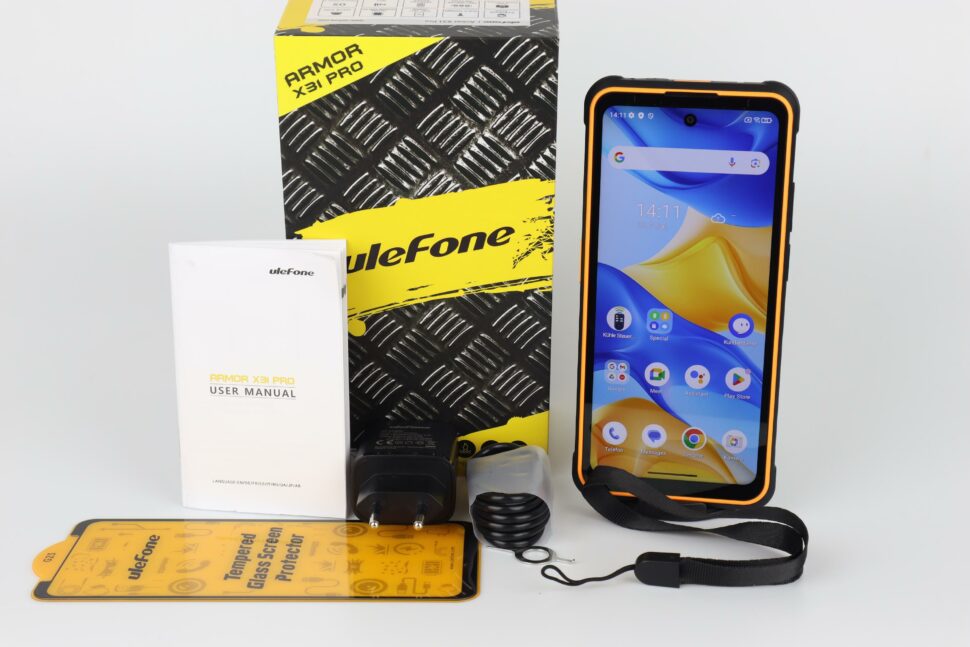 Ulefone Armor X31 Pro Lieferumfang