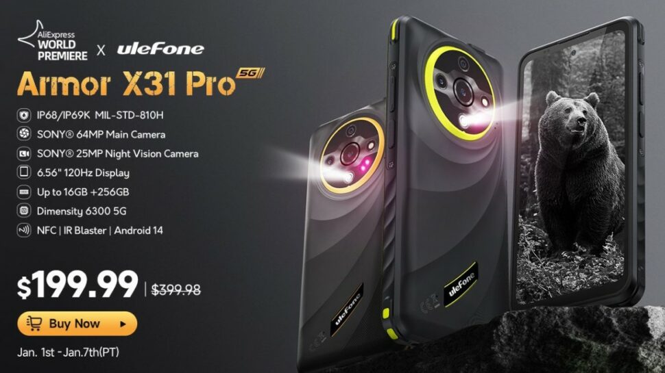 Ulefone Armor X31 Pro Launch Sale 3